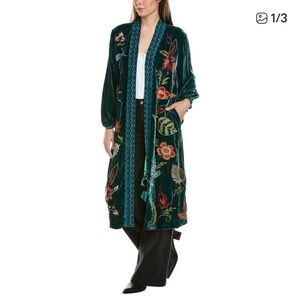 Johnny Was Isabella Velvet Kimono
(In Search Of)